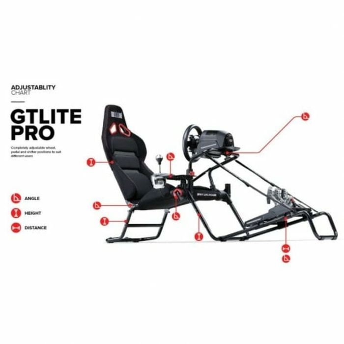 Asiento Racing Next Level Racing GT Lite Pro Negro 1