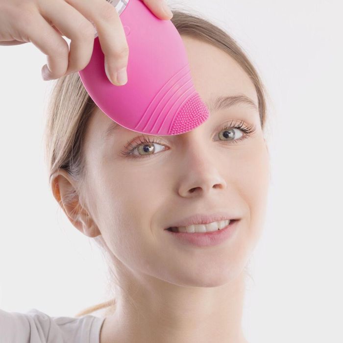 Masajeador Limpiador Facial Recargable InnovaGoods 4 Masajeador Limpiador Facial Recargable InnovaGoods 4