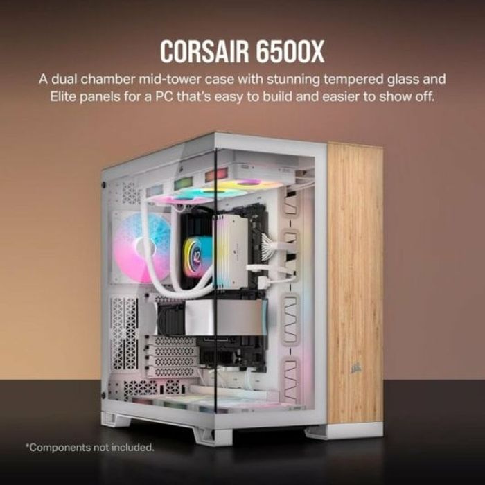 Caja Semitorre ATX Corsair 6500X Blanco 7