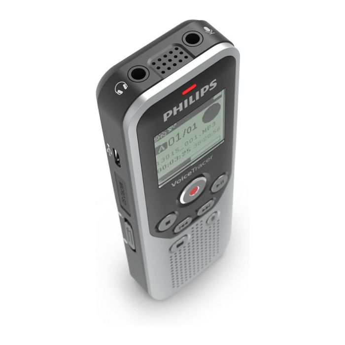 Philips Grabadora Digital VoiceTracer 8 GB con Entrada Micro SD y USB 3