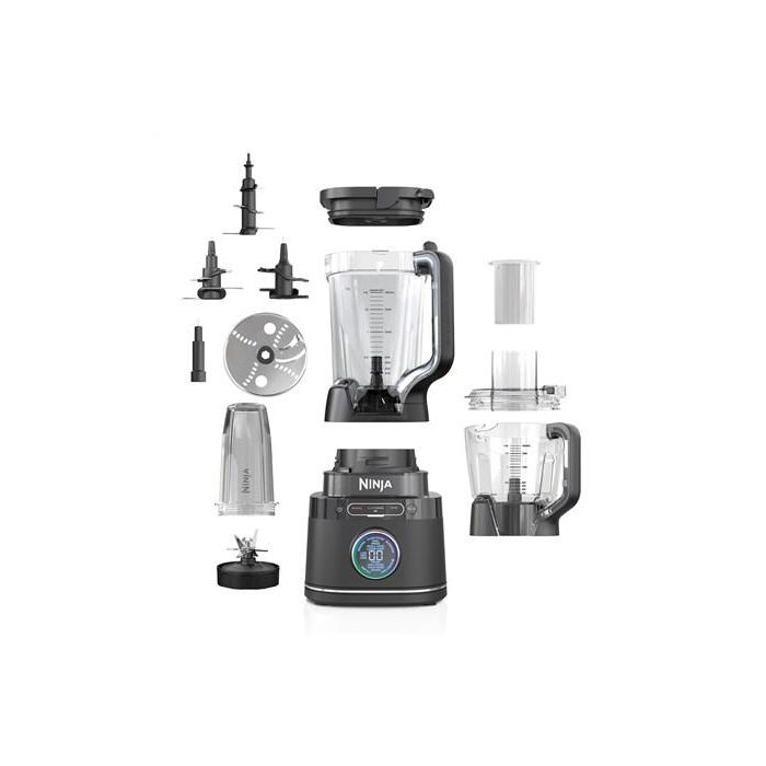 Ninja TB401EU Procesador de Alimentos y Batidora de Vaso Detect™ Power Pro 1200W, 3 en 1: Bate, Pica y Tritura con Tecnología BlendSense™ 1 Ninja TB401EU Procesador de Alimentos y Batidora de Vaso Detect™ Power Pro 1200W, 3 en 1: Bate, Pica y Tritura con Tecnología BlendSense™ 1