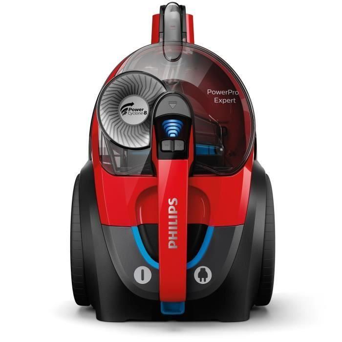 PHILIPS FC9729 / 09 Aspiradora con recipiente sin bolsa PowerPro Expert - 650W - 76 dB - A - Rojo 5 PHILIPS FC9729 / 09 Aspiradora con recipiente sin bolsa PowerPro Expert - 650W - 76 dB - A - Rojo 5