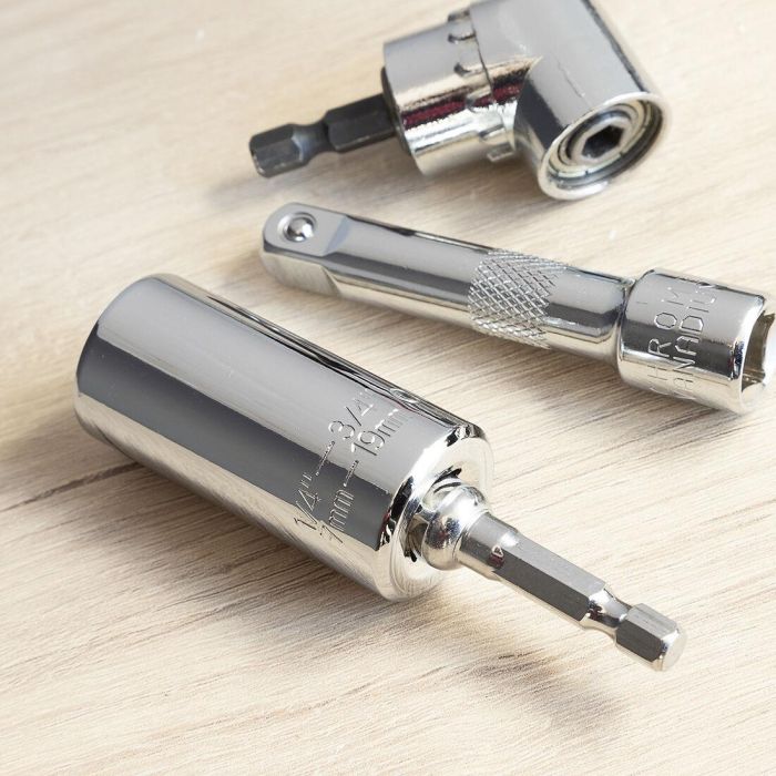 Llave de Vaso Universal con Accesorios Uniscrew InnovaGoods 5 Llave de Vaso Universal con Accesorios Uniscrew InnovaGoods 5