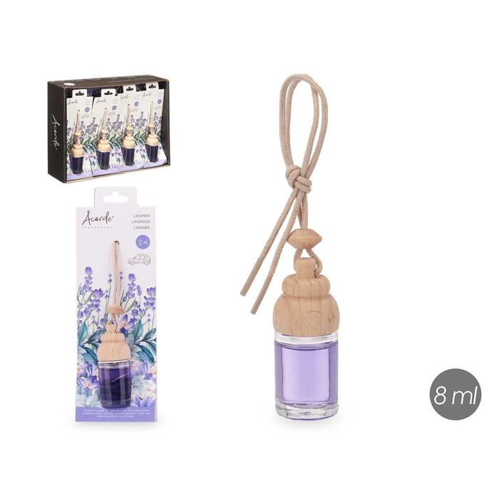 Ambientador De Coche Lavanda 8Ml Acorde 2x6x2cm (24 Unidades) 0 Ambientador De Coche Lavanda 8Ml Acorde 2x6x2cm (24 Unidades) 0