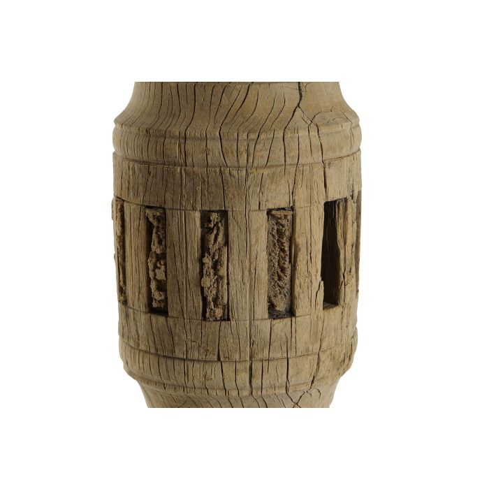 Portavela Item Home DKD Home Decor Natural 10 x 30 x 10 cm (2 Unidades) 4 Portavela Item Home DKD Home Decor Natural 10 x 30 x 10 cm (2 Unidades) 4
