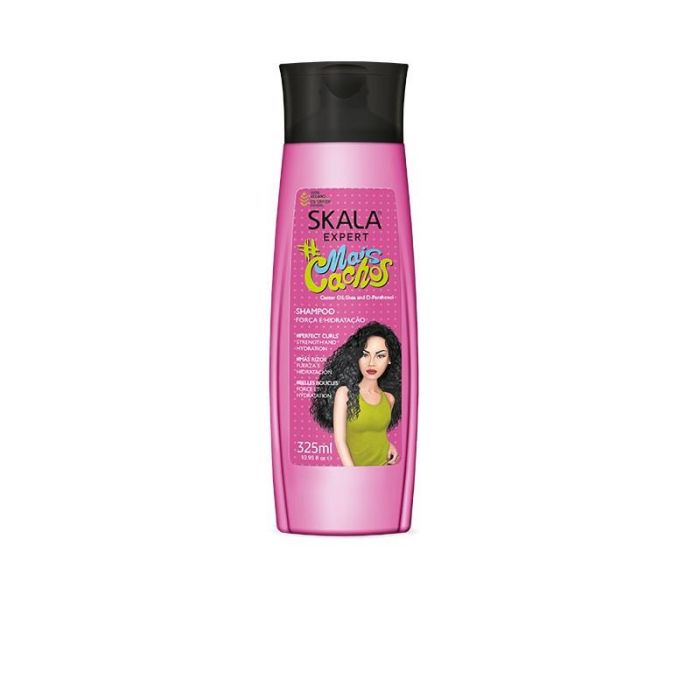 Skala Champú Mais Cachos 325ml para Cabello Rizado Hidratante y Reparador