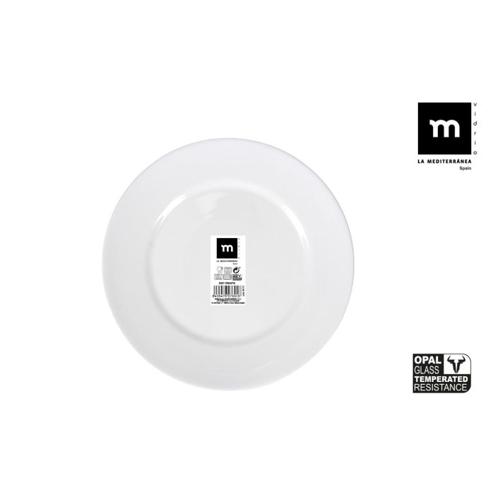 La Mediterranea Plato Postre Opal Temara 19 cm (48 Unidades) La Mediterranea Plato Postre Opal Temara 19 cm (48 Unidades)
