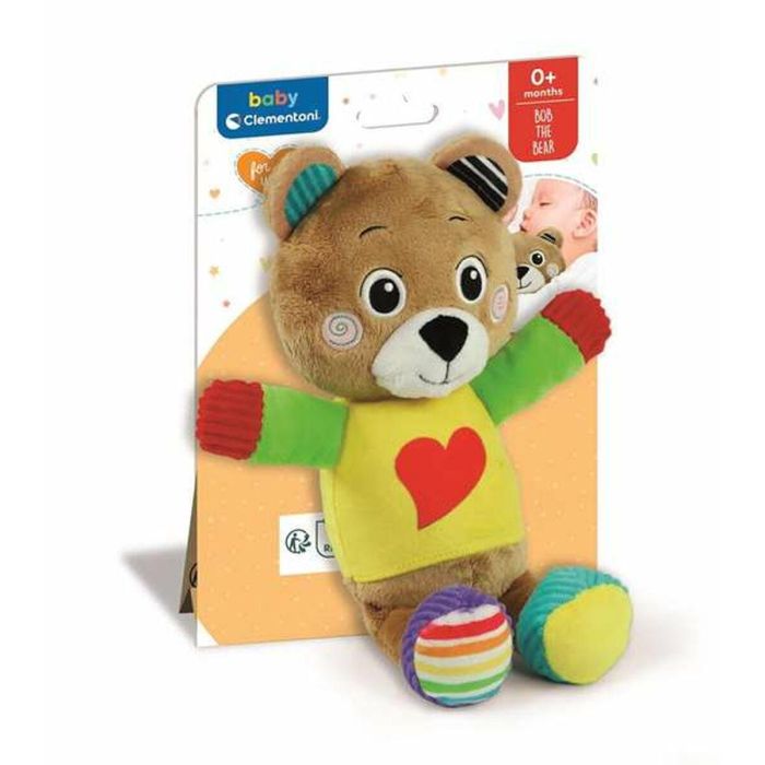 Peluche bob el osito 16x22.5x8.5 cm con diferentes materiales para la estimulación multisensorial del niño. 1 Peluche bob el osito 16x22.5x8.5 cm con diferentes materiales para la estimulación multisensorial del niño. 1