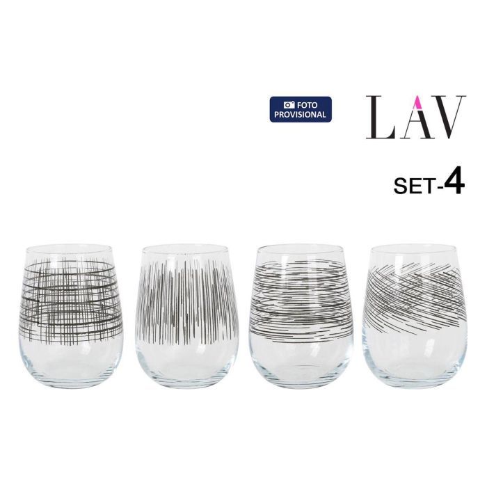 Set de Vasos LAV GAIA 4 Piezas (6 Unidades) 2 Set de Vasos LAV GAIA 4 Piezas (6 Unidades) 2