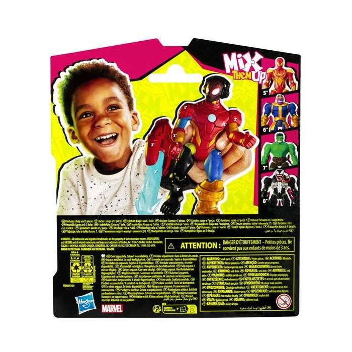 Figura spiderman mixmashers con 16 puntos de conexion. 12 cm - modelos surtidos 1 Figura spiderman mixmashers con 16 puntos de conexion. 12 cm - modelos surtidos 1