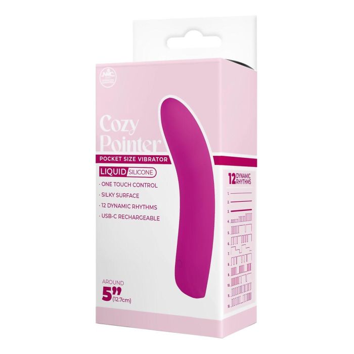 Vibrador Punto G NMC Rojo 12,7 cm 1 Vibrador Punto G NMC Rojo 12,7 cm 1