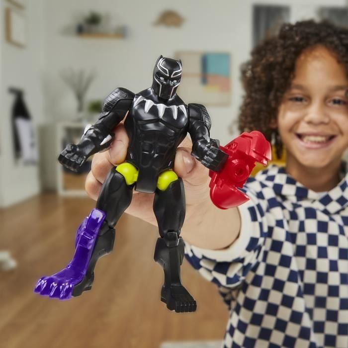 Figura de Black Panther de Marvel Avengers de MixMashers para combinar y combinar con accesorios 2