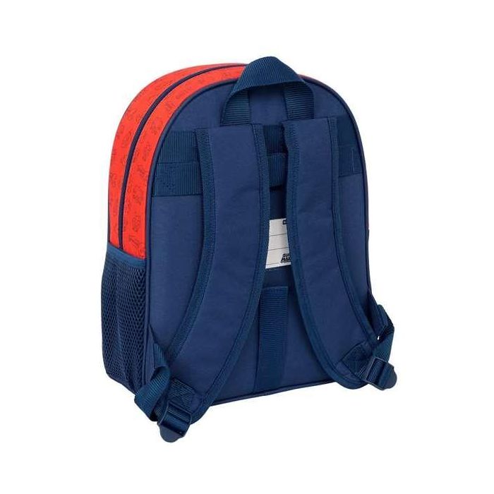 Safta Mochila Infantil Adaptable a Carro Super Mario Trick 28x34x10cm 1