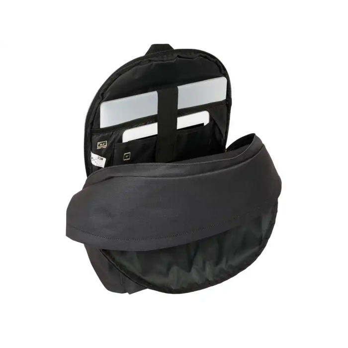 Harper & Neyer Mochila Doble para Portátil 15,6" + USB Negra 31x44x18cm 4