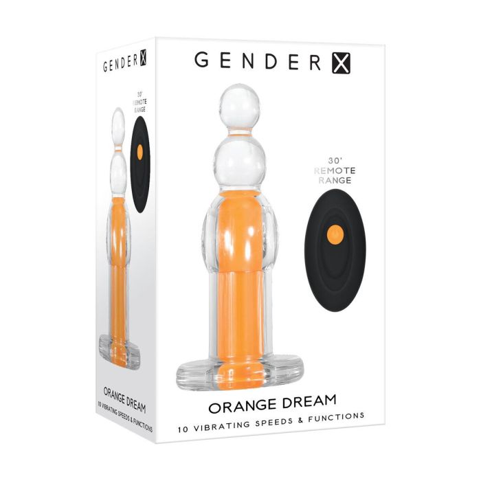 Plug Anal Gender X Gender X Naranja 1 Plug Anal Gender X Gender X Naranja 1