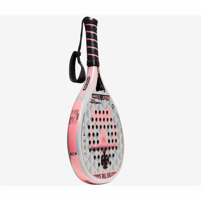 Pala de Pádel Black Crown Hurrican Pro 2.0 Gris 1 Pala de Pádel Black Crown Hurrican Pro 2.0 Gris 1