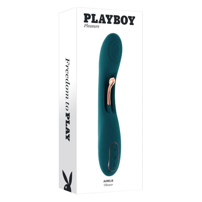 Vibrador Doble Estimulación Evolved Playboy Verde 1