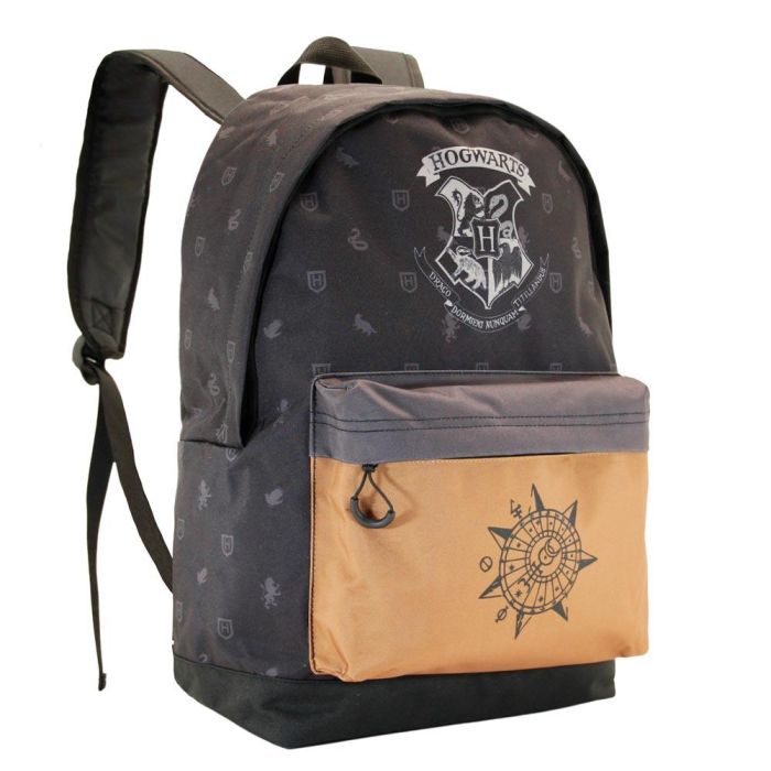 Mochila HS FAN Hogwarts Harry Potter Negro 2 Mochila HS FAN Hogwarts Harry Potter Negro 2