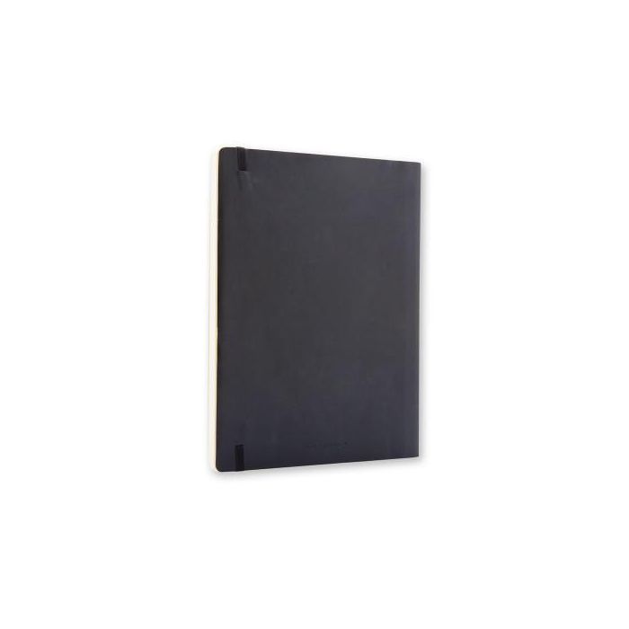 Libreta Clasica Tapa Blanda Negra XL (19X25Cm) Lisa Moleskine QP623 4