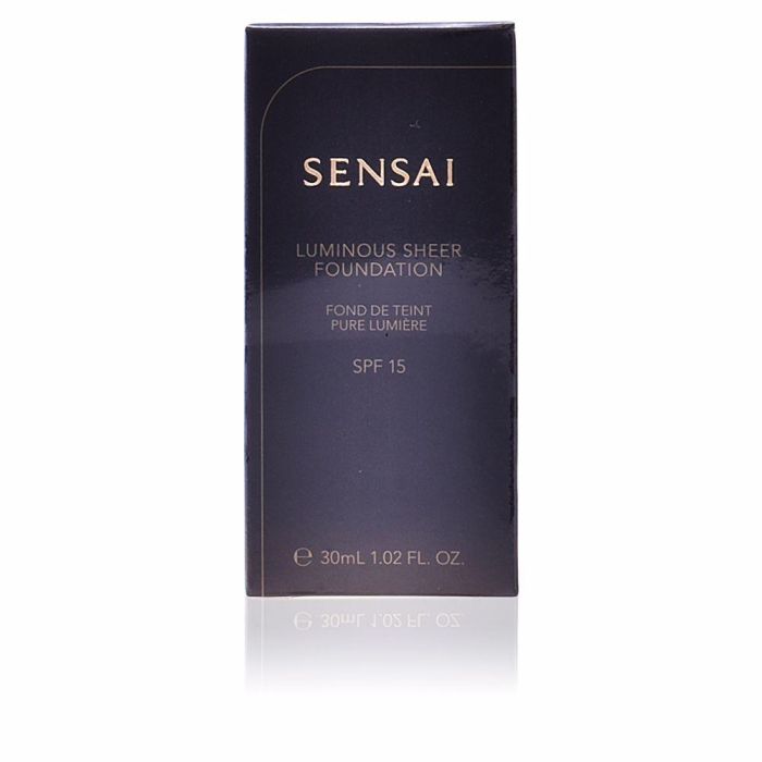 SENSAI luminous sheer foundation SPF15