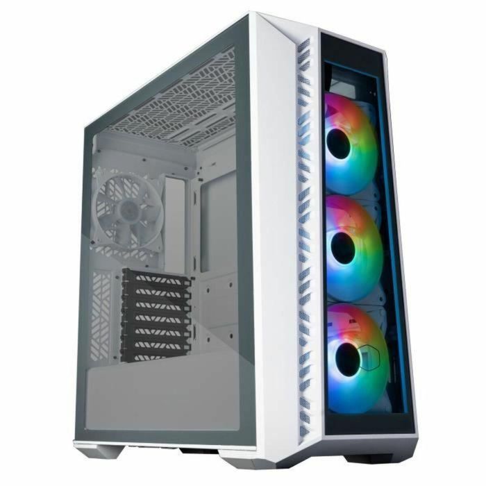 Cooler Master MasterBox MB520WGNNS01 Caja Gaming ARGB Blanco con Frontal de Cristal y 3 ventiladores de 120mm 0 Cooler Master MasterBox MB520WGNNS01 Caja Gaming ARGB Blanco con Frontal de Cristal y 3 ventiladores de 120mm 0