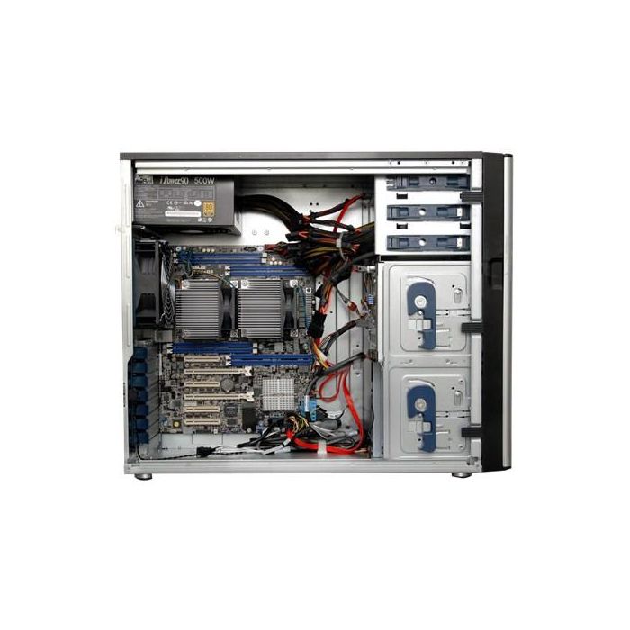 ASUS TS500-E8-PS4 V2 Intel® C612 LGA 2011-v3 Torre (5U) Negro 2