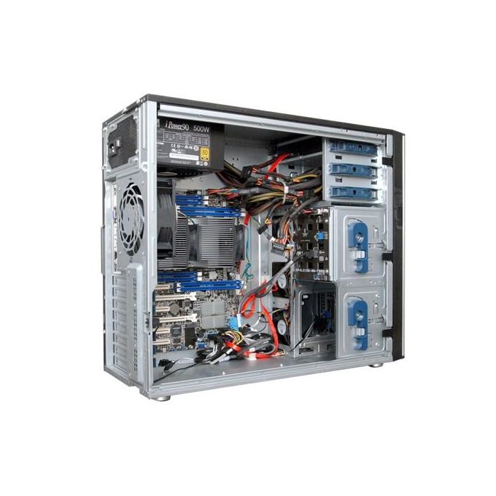 ASUS TS500-E8-PS4 V2 Intel® C612 LGA 2011-v3 Torre (5U) Negro 3