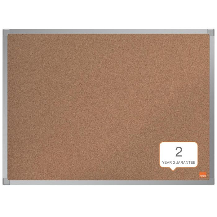 Pizarra Corcho Nobo Essence Marco Aluminio 600x450 mm 3