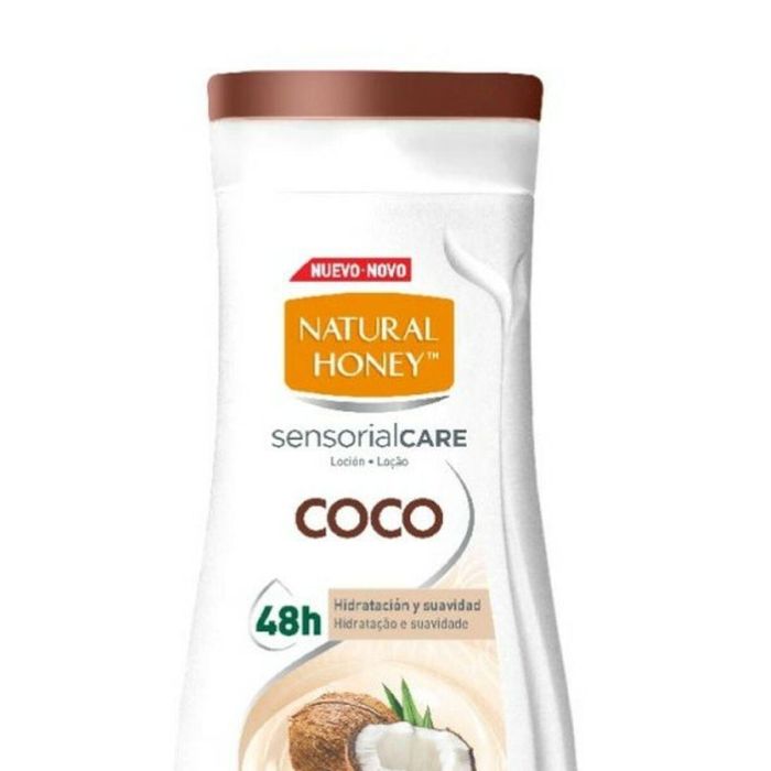 Natural Honey Loción Corporal Coco Aceite de Coco, Hidratante Intensa Piel Suave Radiante 48h, Todo Tipo de Piel, 330 ml 1 Natural Honey Loción Corporal Coco Aceite de Coco, Hidratante Intensa Piel Suave Radiante 48h, Todo Tipo de Piel, 330 ml 1