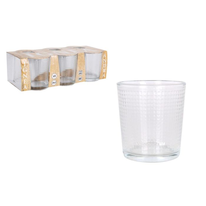 Set de Vasos La Mediterránea ignea andra Acero