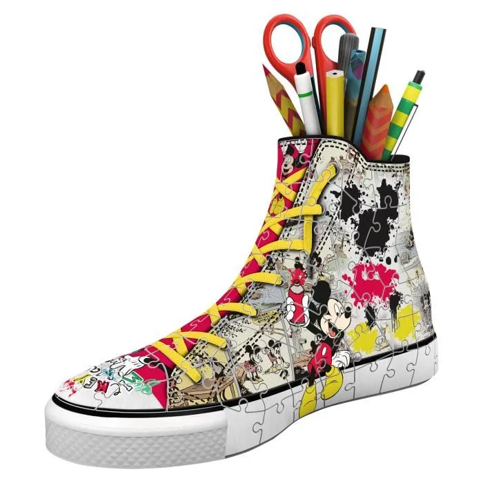 Ravensburger Mickey Puzzle Sneaker Mickey Mouse - Disney Portalápices Decorativo 108 Piezas 1