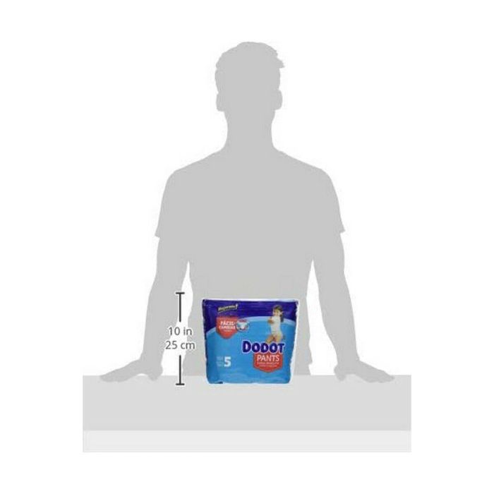 Dodot Pants Pañal-Braguita Desechable Talla 5 (12-17 kg) - 30 Unidades - Fácil de Poner, Alta Absorción, Antifugas 1