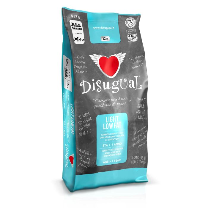 Disugual Perro Adulto Todas Las Razas Light Low Fat 12 kg