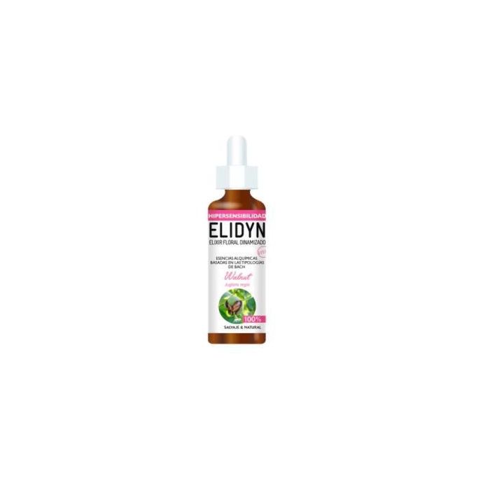ELIDYN Walnut, Elixir Floral de Nuez (Juglans Regia) 20ml para Hipersensibilidad