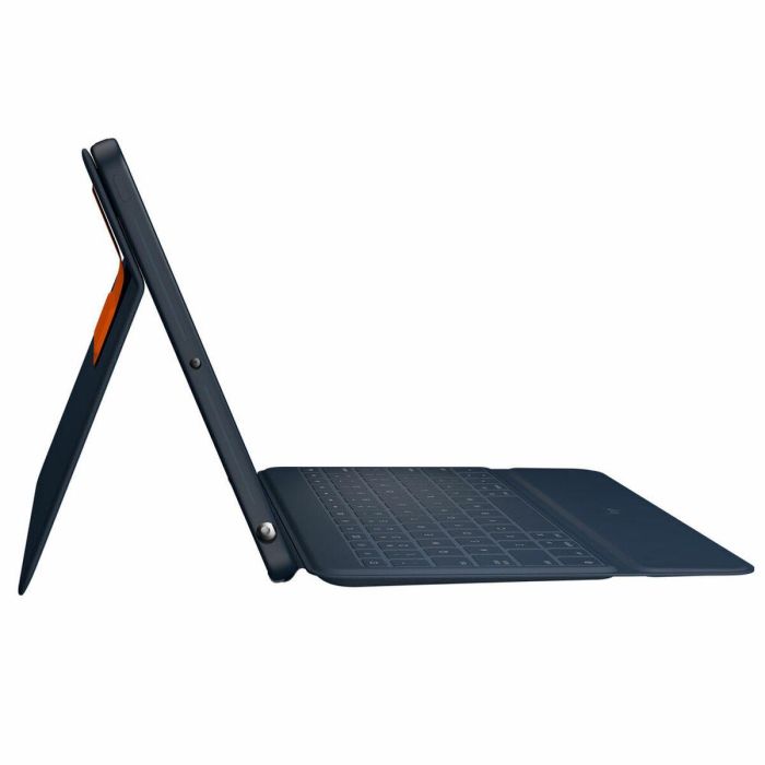 Funda con Teclado Logitech Combo 3 para Tablets Apple Ipad 7ª y 8ª Generación 10.2"/ Azul