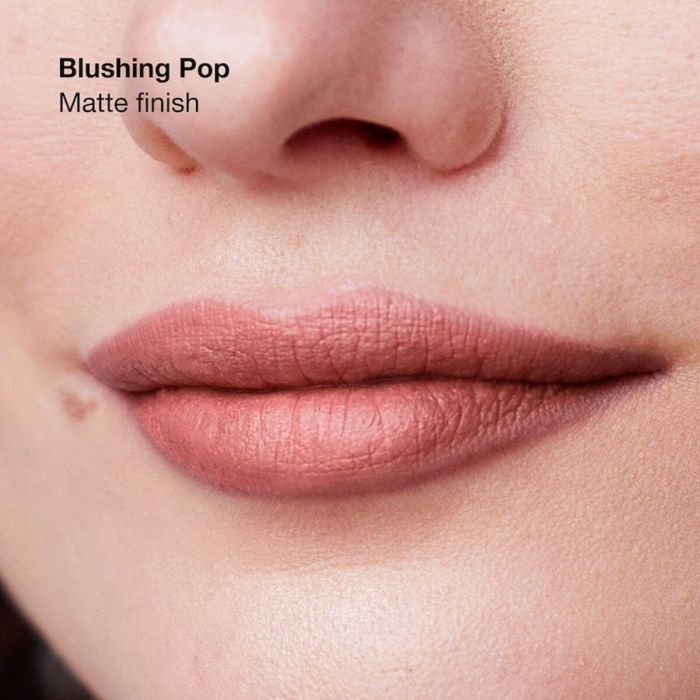 Clinique POP LONGWEAR MATTE barra de labios #Blushing Pop, acabado mate, 3,9 g 2