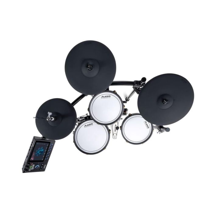 Alesis Strata Club Batería Electrónica con Módulo Core Drum Pantalla Táctil 7" y Parches de Malla 3
