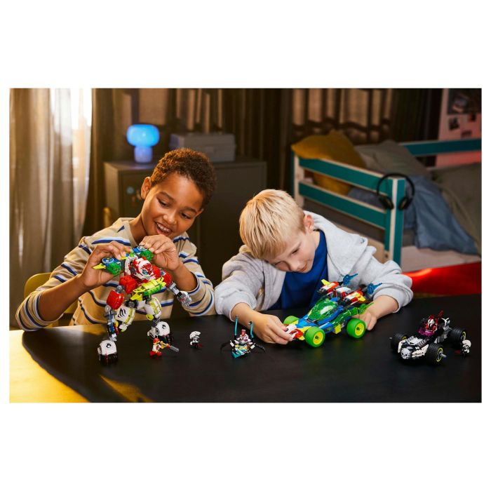 LEGO 71497 DREAMZzz Meca Tigre de Cooper y Bólido de Zero, Juego de Construcción, 1006 Piezas, 9+ Años