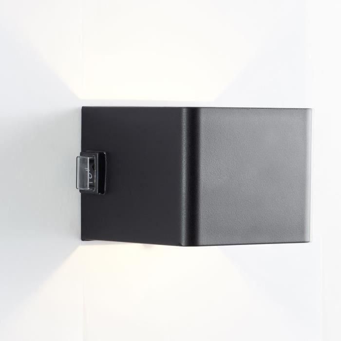 Aplique magnético de exterior - ISEO - BRILLIANT - Recargable - Negro - LED - Sensor - 4W - 300lm - 3000K - USB 3 Aplique magnético de exterior - ISEO - BRILLIANT - Recargable - Negro - LED - Sensor - 4W - 300lm - 3000K - USB 3