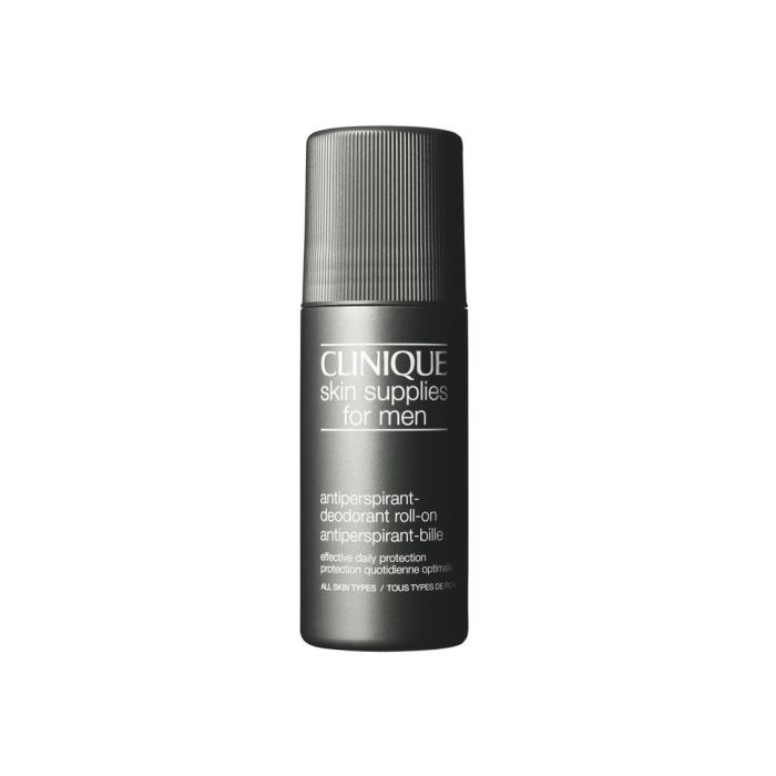 Clinique Men Desodorante Anti-transpirante Roll-On para Hombre 75 ml - Para todo tipo de pieles, Testado contra alergias
