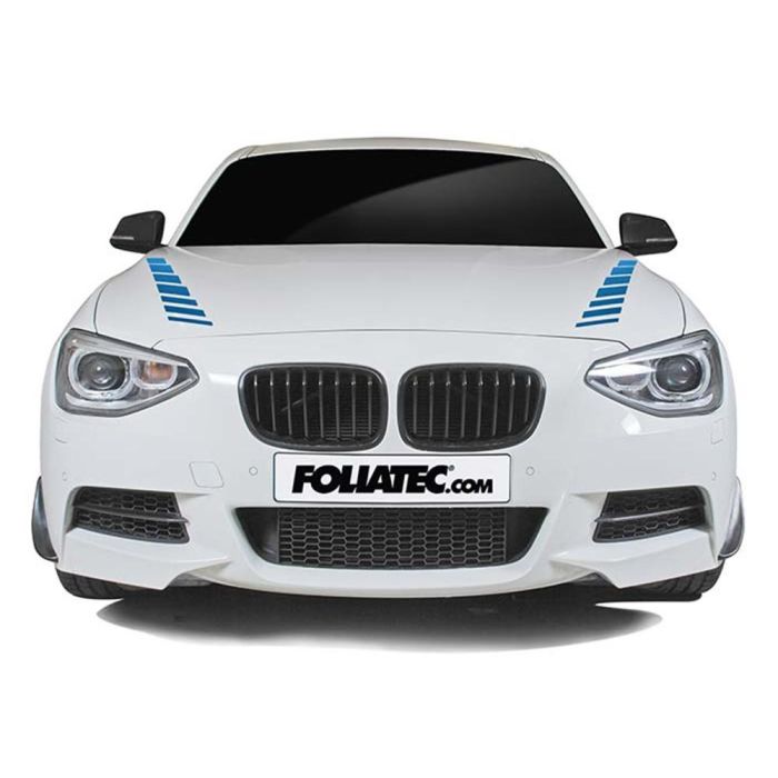 Pegatina Para Coche Diseño Sombras Azul FO33942 2