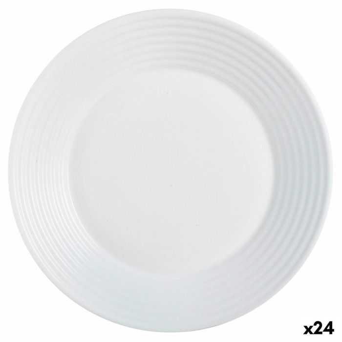 Plato Hondo Luminarc Harena Blanco Vidrio (Ø 23,5 cm) (24 Unidades) 0 Plato Hondo Luminarc Harena Blanco Vidrio (Ø 23,5 cm) (24 Unidades) 0