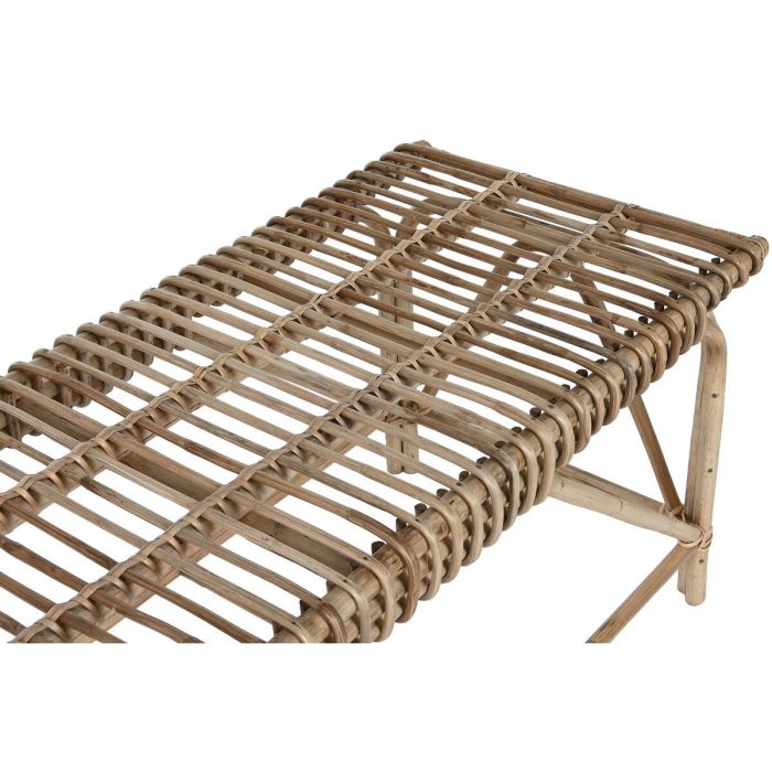 Banqueta Home ESPRIT Natural Mimbre 130 X 46 X 47 cm 3