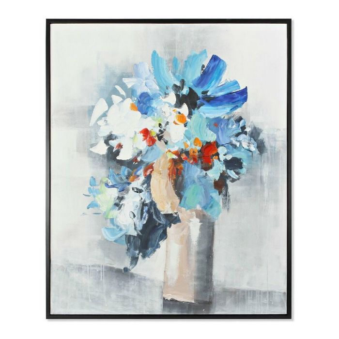 Cuadro Tradicional DKD Home Decor Azul Gris 4 x 131 x 106 cm Cuadro Tradicional DKD Home Decor Azul Gris 4 x 131 x 106 cm