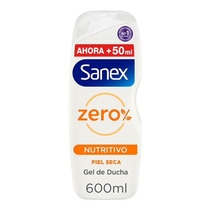 Gel sanex zero nutritivo piel seca 600 ml