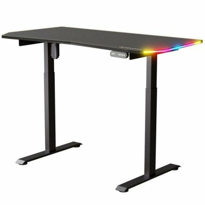 Mesa de Escritorio Gaming Forgeon Battleground 140 x 70 x 75 cm Negro 2