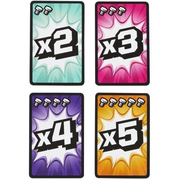 Rock'Em Sock'Em Robots Cartas De Lucha Htw64 Mattel Games 3 Rock'Em Sock'Em Robots Cartas De Lucha Htw64 Mattel Games 3
