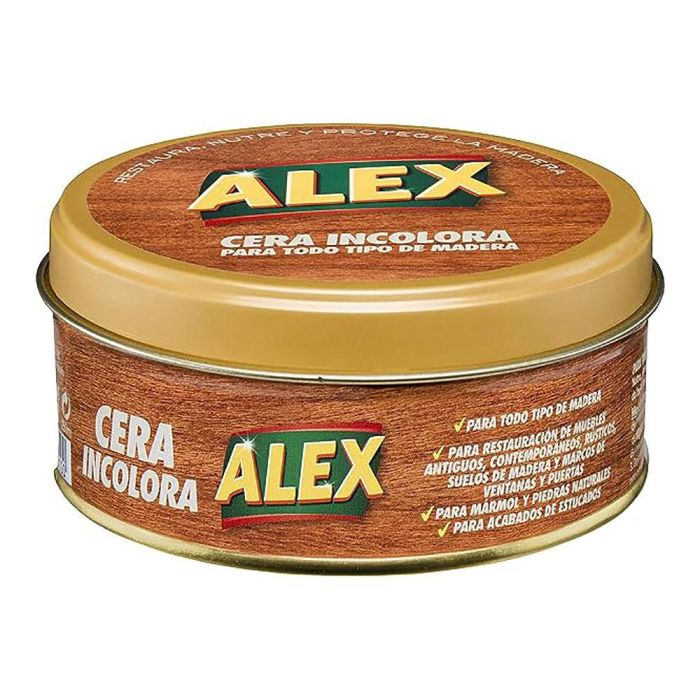 Cera para madera Alex Incoloro 250 g