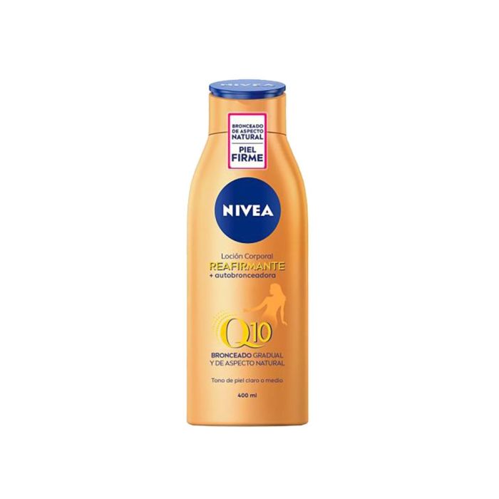 Nivea Q10+ Reafirmante Y Autobronceadora Body Milk