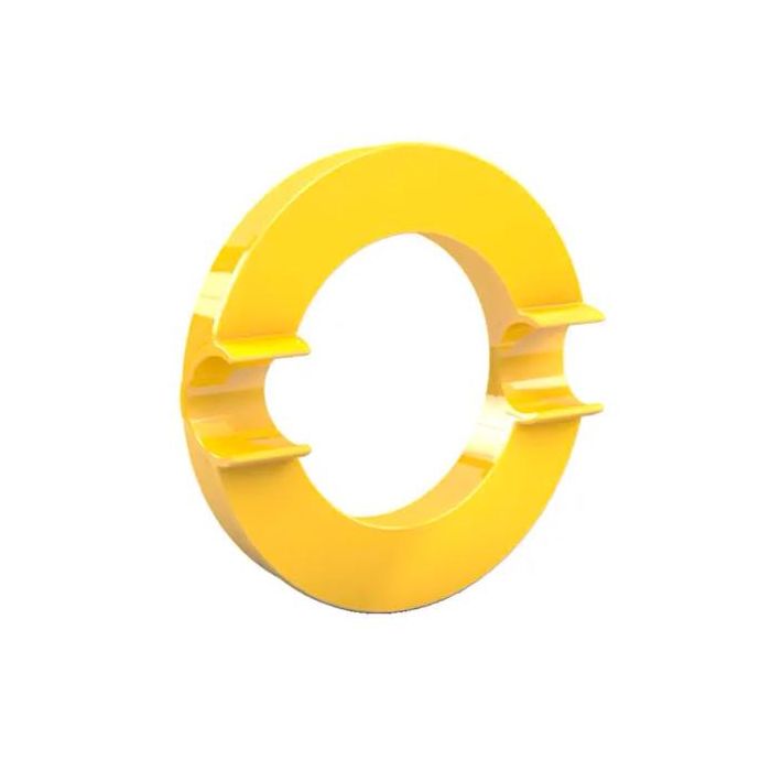 Novus dahle 95551 imán mega magnet círculo XL ø8cm c/enganche amarillo